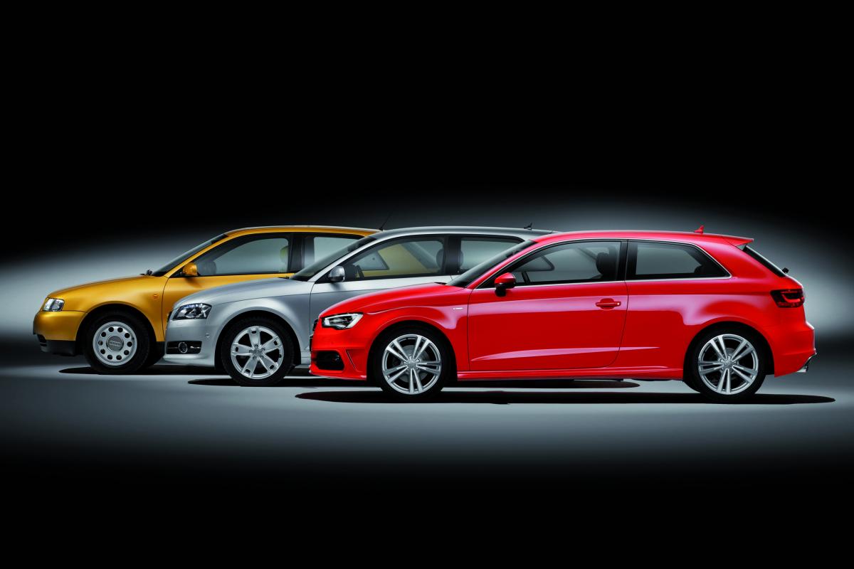 Audi A3 8Y Einparkhilfe vorne optische Darstellung Nachrüstpaket