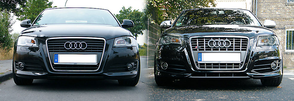 A3 Sportback - Front-Umbau auf S3 Optik