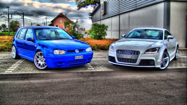 Audi TTS & VW Golf IV