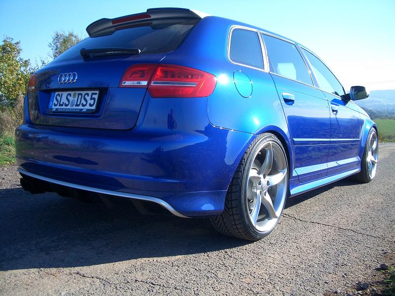Mein RS3 in racing blue mica