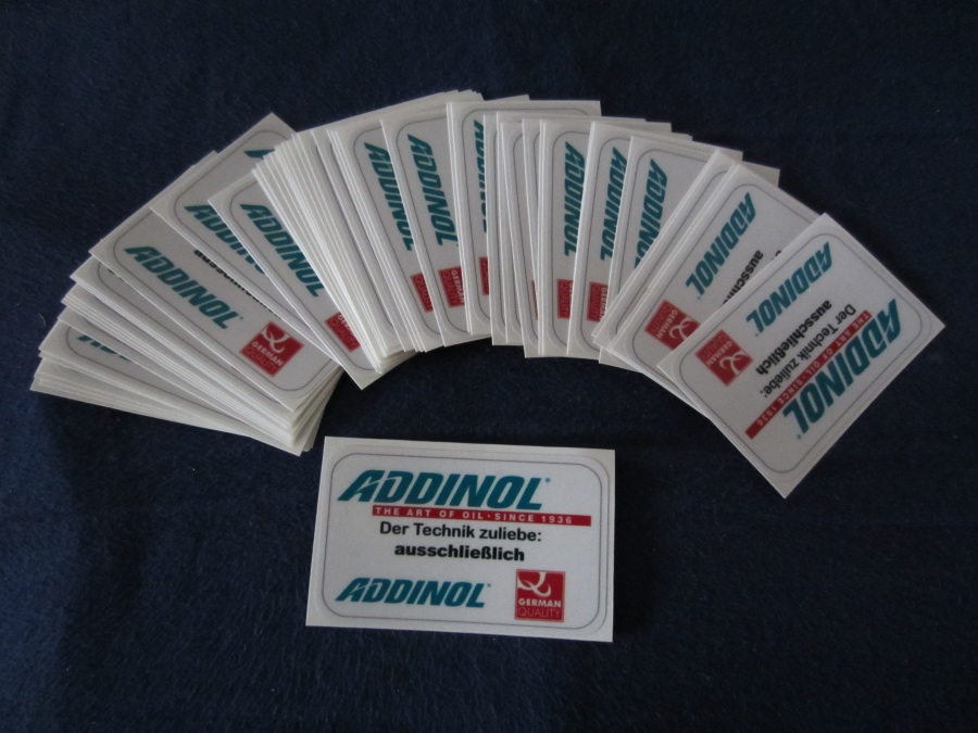 Motorraum Aufkleber
