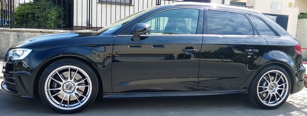 S3 8v mit OZ ultra leggera 8x18 ET45