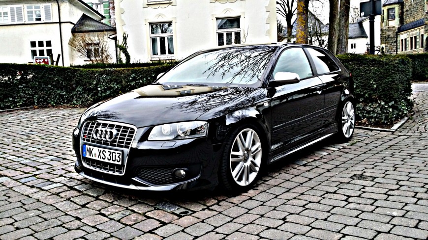 OEM S3 Felgen mit 10mm Distanzscheiben pro Seite (VA+HA)