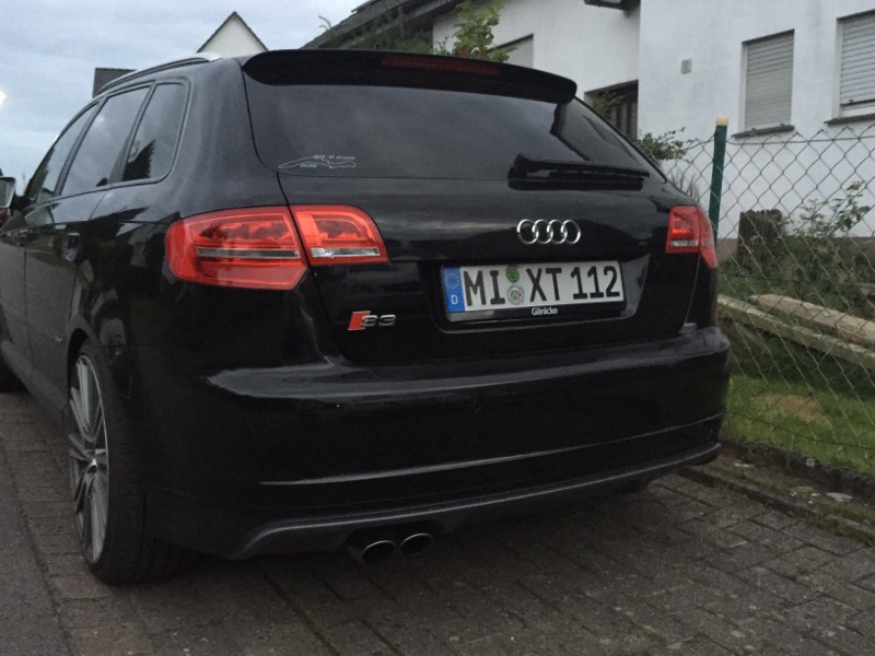 S3 Heckumbau mit Facelift Rückleuchten