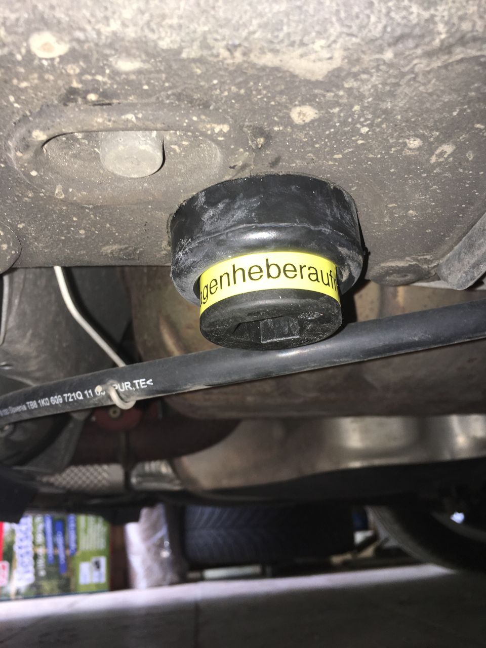 Tipp Wagenheberaufnahmen