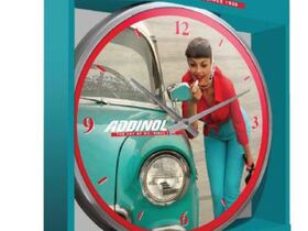 ADDINOL-Werkstatt-Uhr